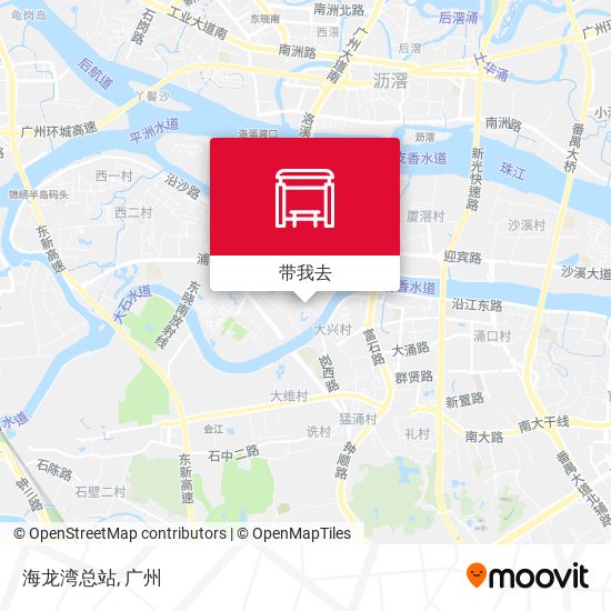 海龙湾总站地图