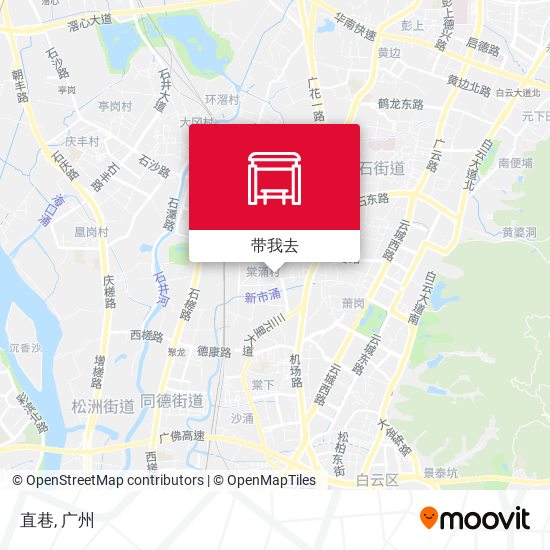 直巷地图