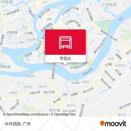 外环西路地图