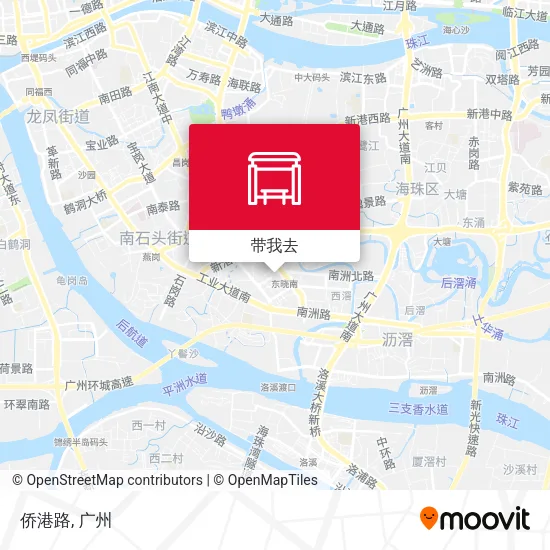 侨港路地图