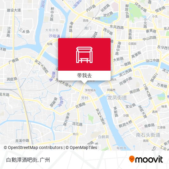 白鹅潭酒吧街地图