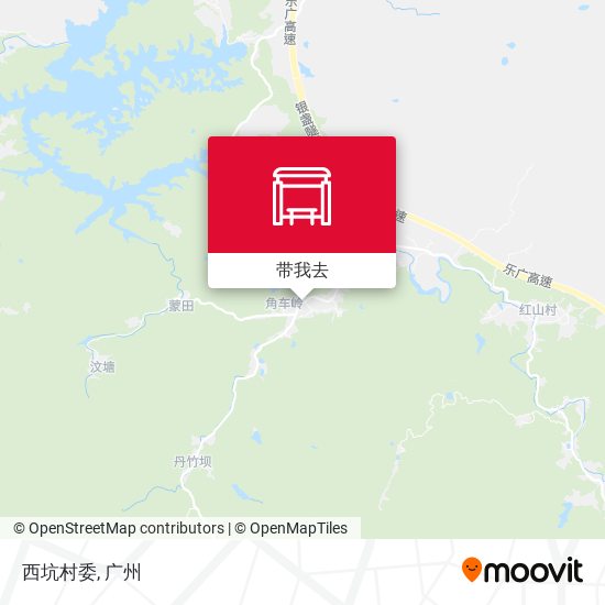 西坑村委地图