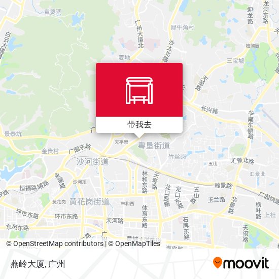 燕岭大厦地图