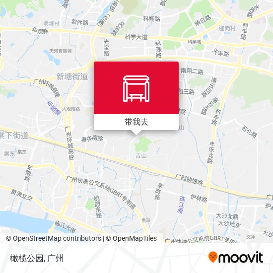 橄榄公园地图