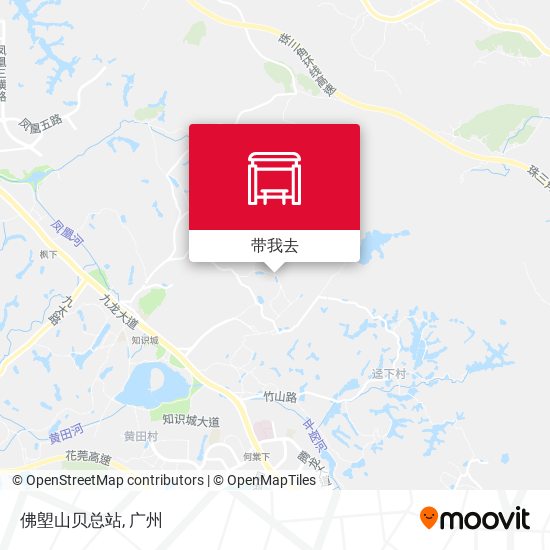 佛塱山贝总站地图