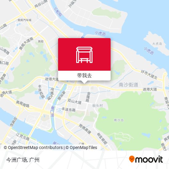 今洲广场地图