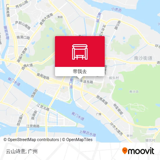 云山诗意地图