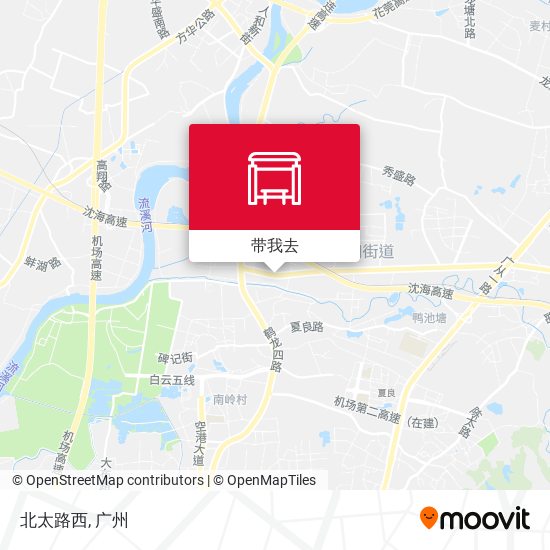 北太路西地图