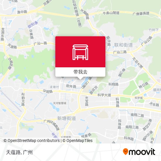 天蕴路地图