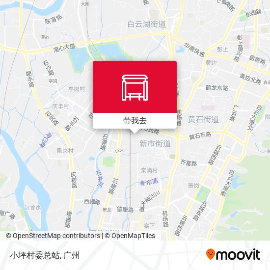 小坪村委总站地图