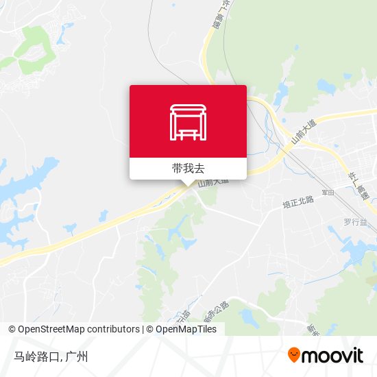 马岭路口地图