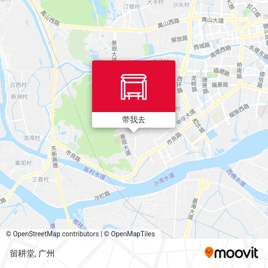 留耕堂地图