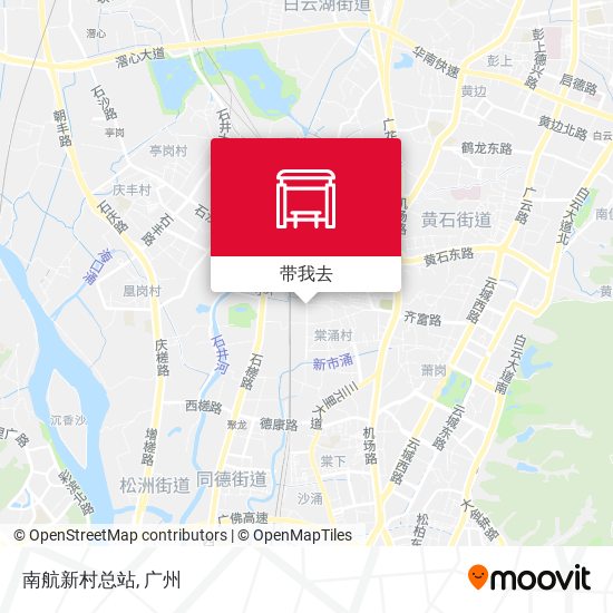 南航新村总站地图