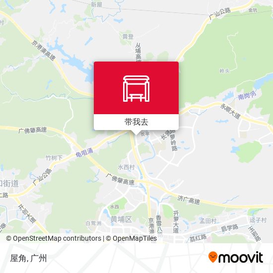 屋角地图