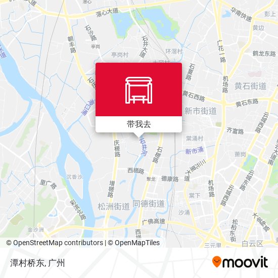 潭村桥东地图