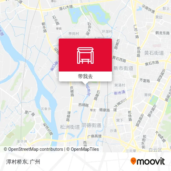 潭村桥东地图