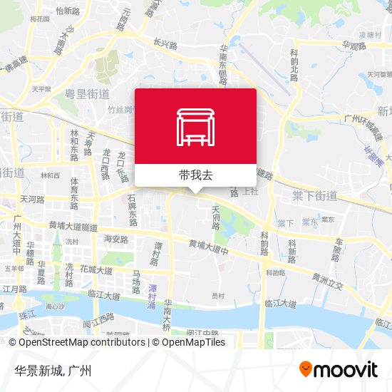 华景新城地图