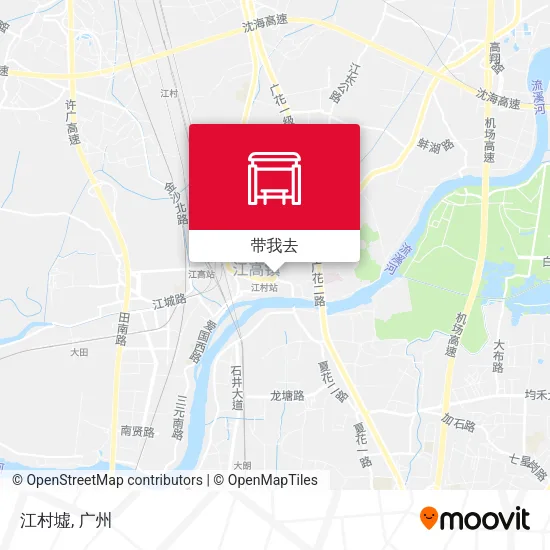 江村墟地图