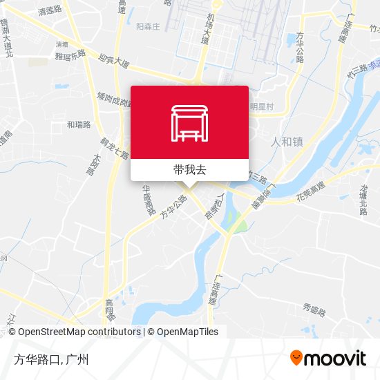 方华路口地图