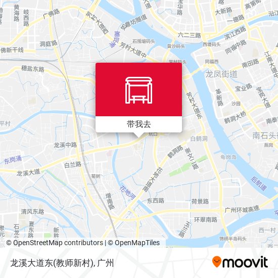 龙溪大道东(教师新村)地图