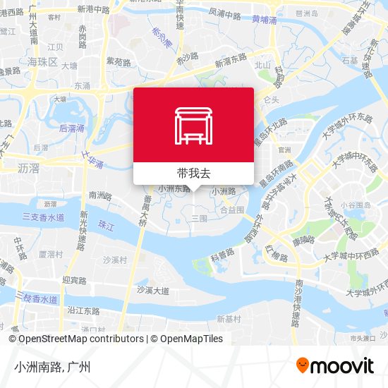 小洲南路地图
