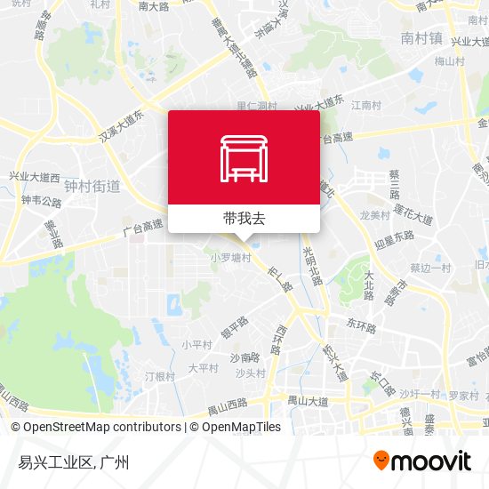 易兴工业区地图