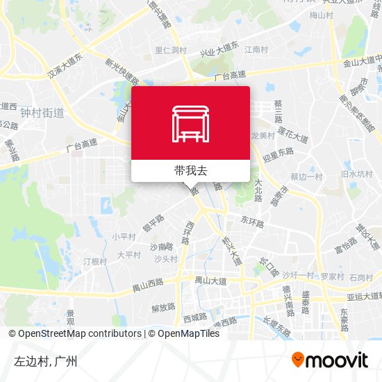 左边村地图