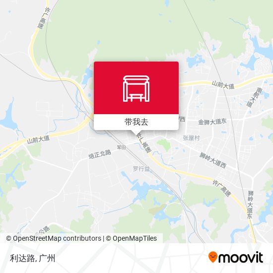 利达路地图