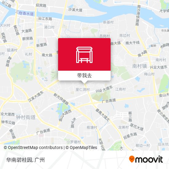 华南碧桂园地图