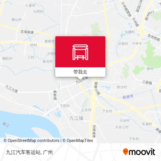 九江汽车客运站地图