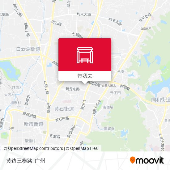 黄边三横路地图