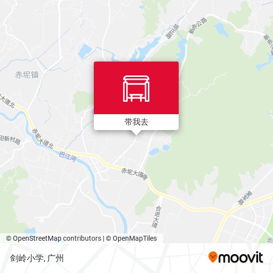 剑岭小学地图
