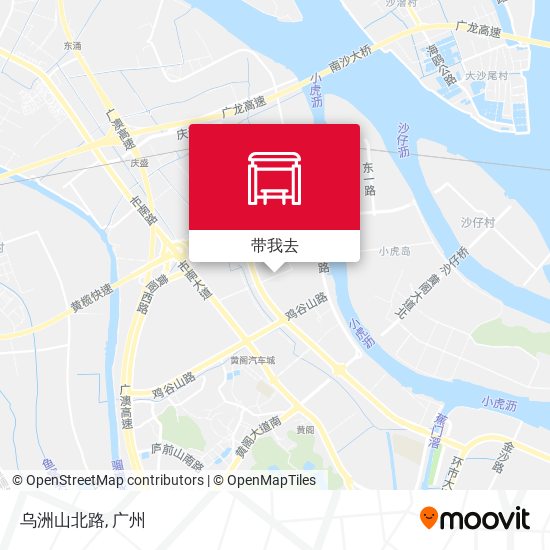 乌洲山北路地图