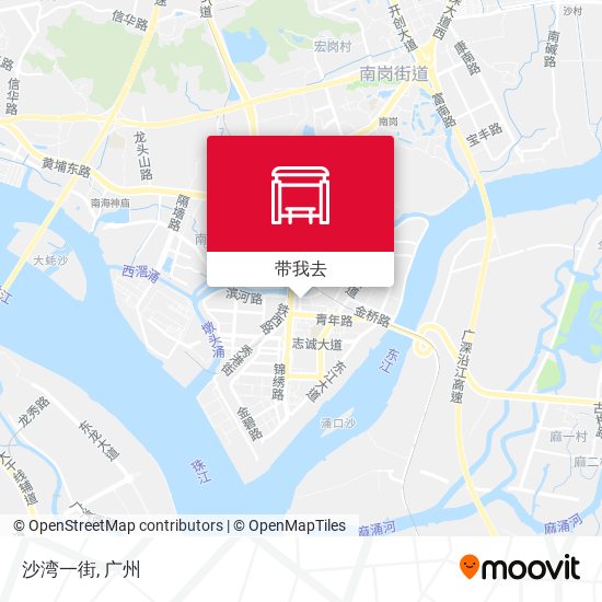 沙湾一街地图