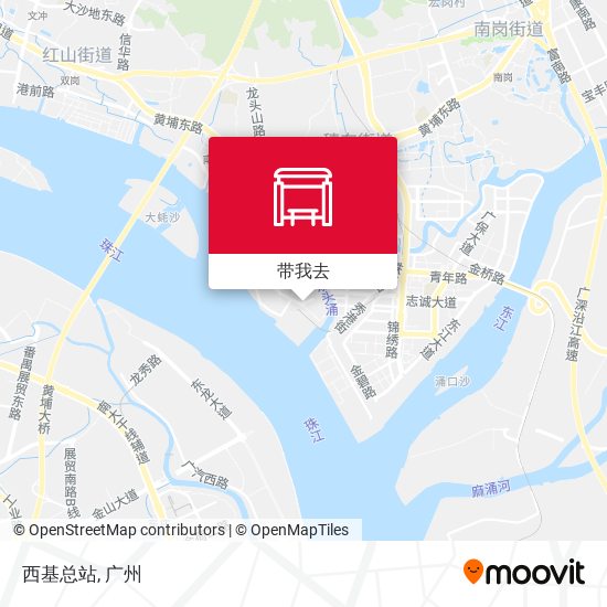 西基总站地图