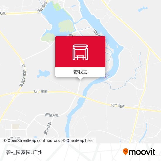 碧桂园豪园地图