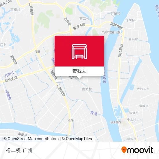 裕丰桥地图