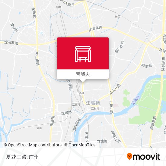 夏花三路地图