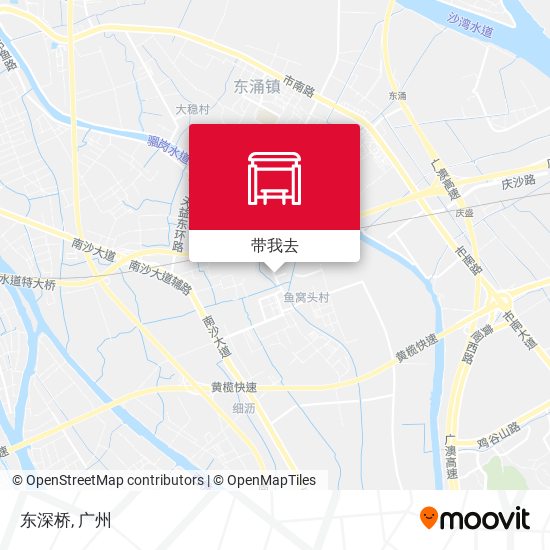 东深桥地图