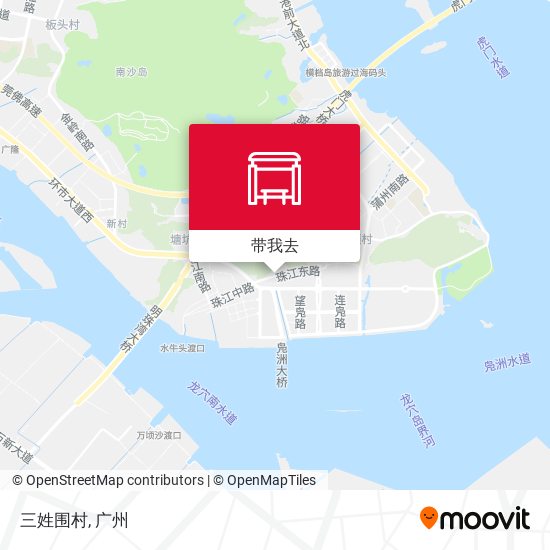 三姓围村地图