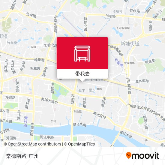 棠德南路地图
