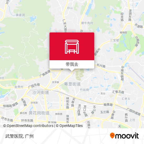 武警医院地图
