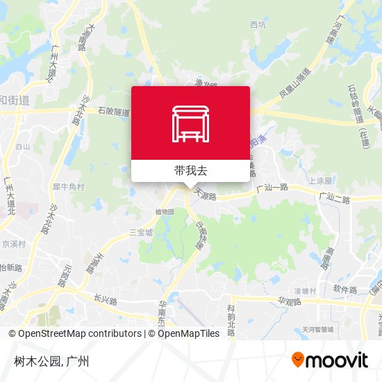 树木公园地图