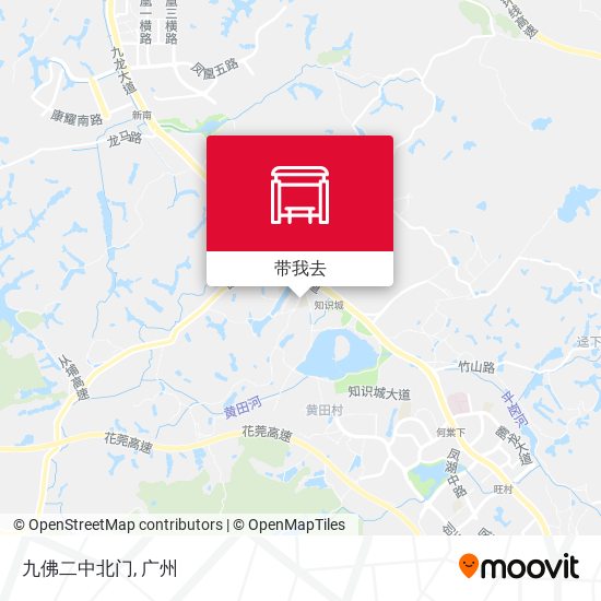 九佛二中北门地图