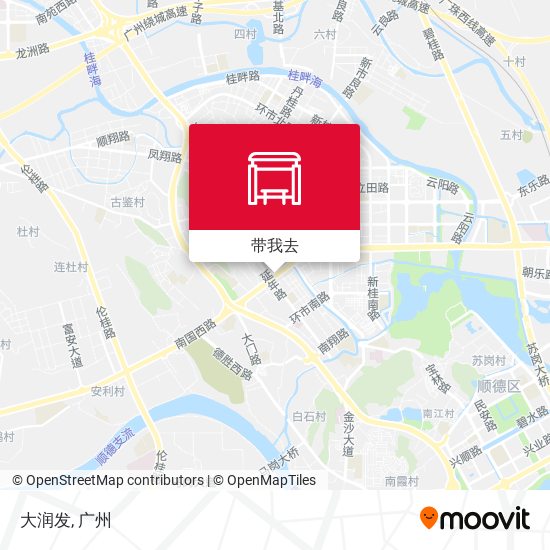 大润发地图