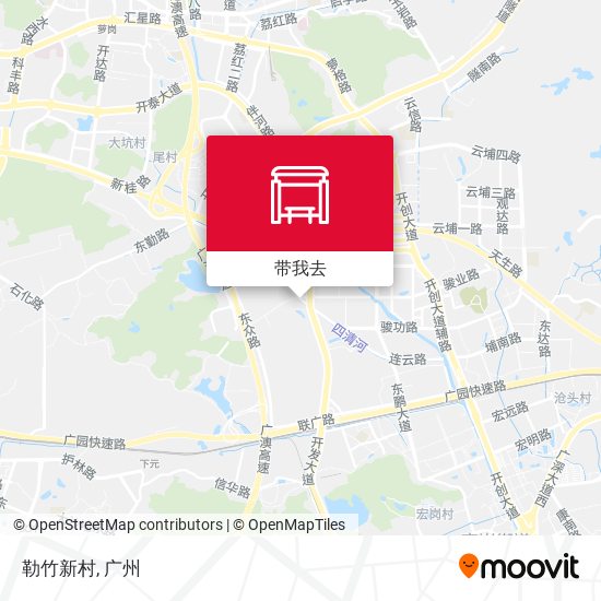勒竹新村地图
