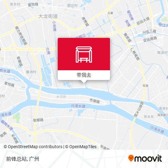 前锋总站地图