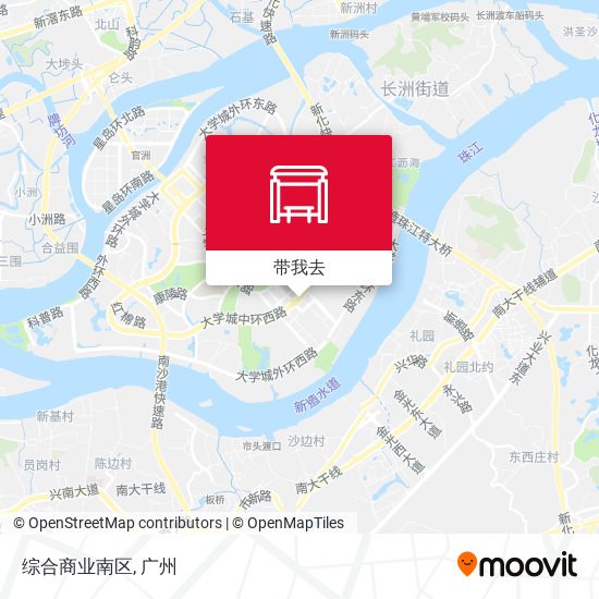 综合商业南区地图