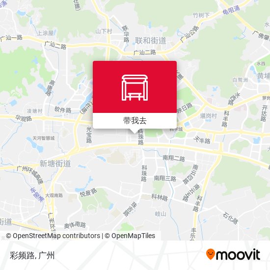 彩频路地图
