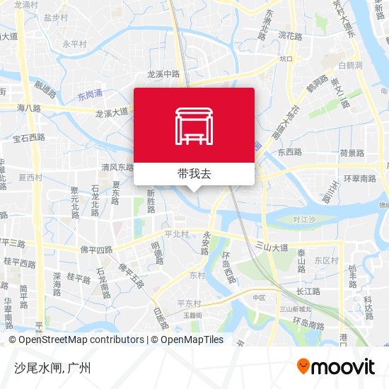 沙尾水闸地图